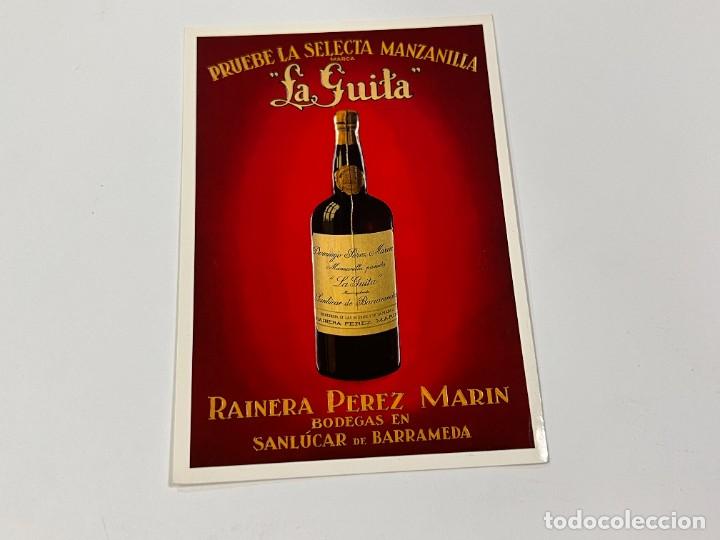 Cartes Postales: TARJETA POSTAL. PUBLICIDAD. N&ordm; AM80 - MANZANILLA LA GUITA. EDICIONES AM