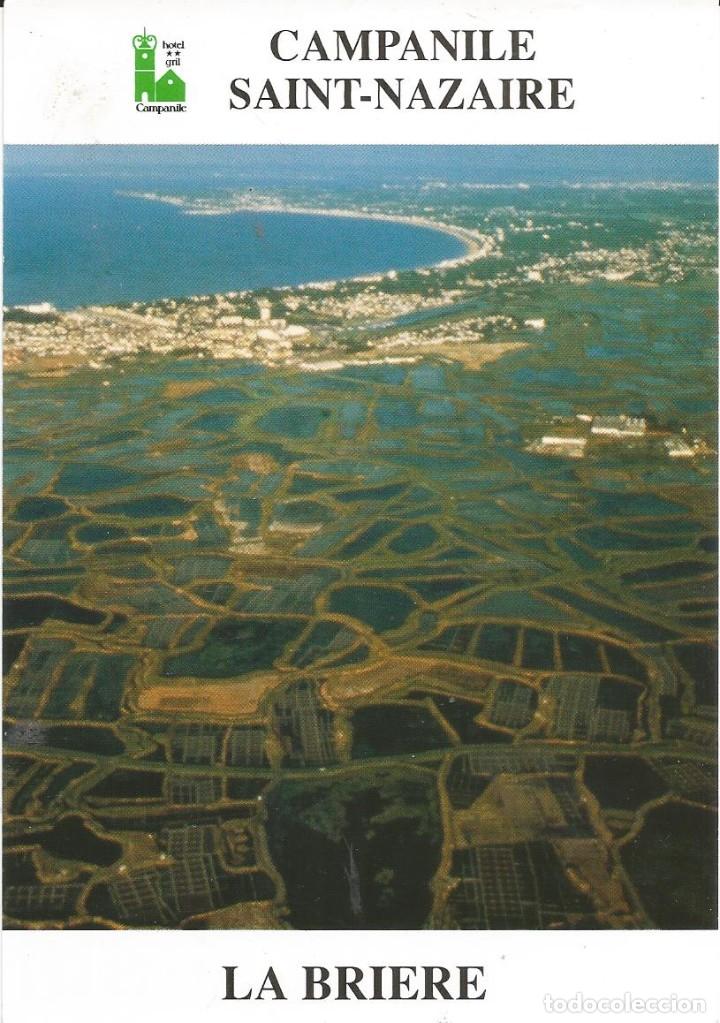 Postais: [POSTAL PUBLICITARIA] Visita a La Bri&egrave;re. Campanile Saint-Nazaire (sin circular)