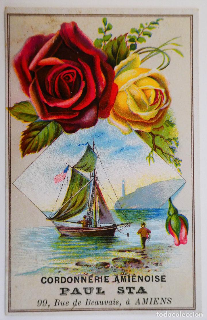 Postales: ANTIGUA POSTAL CORDONNERIE AMIENOISE PAUL STA - Foto 1