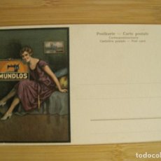 Postales: MAQUINAS DE COSER MUNDLOS-PUBLICIDAD-POSTAL ANTIGUA-(96.300)