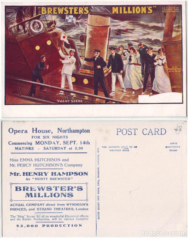 Cartes Postales: Brewster's Millions (Opera House, Northampton)_David Allen & Sons