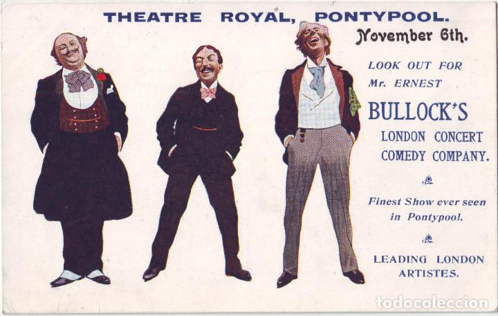 Cartes Postales: Bullock's (Theatre Royal, Pontypool)_David Allen & Sons (Chromotype)