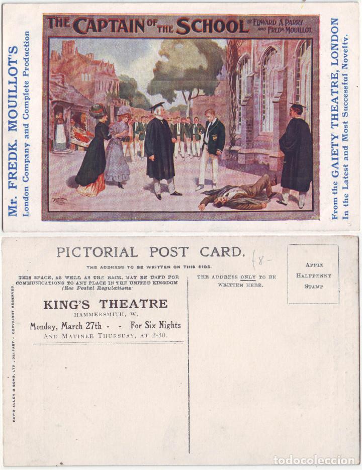 Cartes Postales: Captain of the School (King's Theatre, Hammersmith)_David Allen & Sons