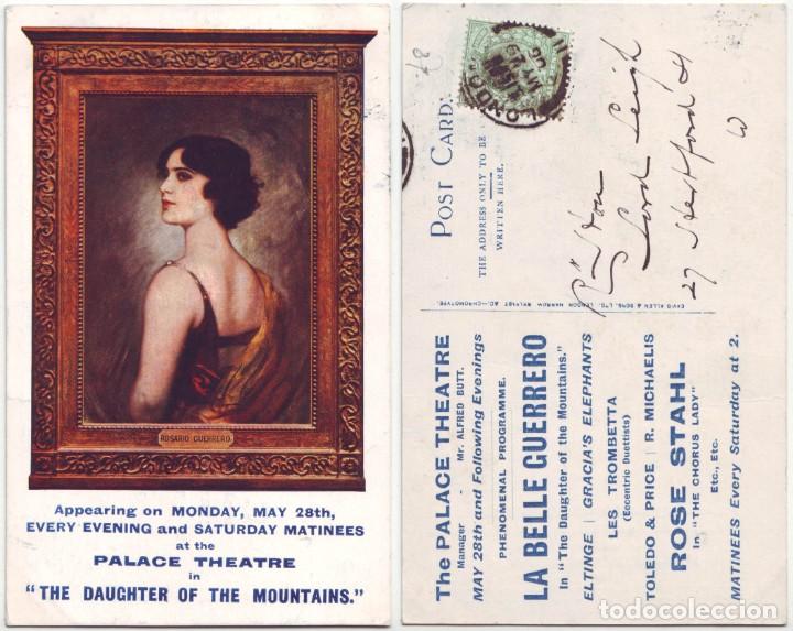 Cartes Postales: Daughter of the Mountains (Palace Theatre)_David Allen & Sons (Chromotype)