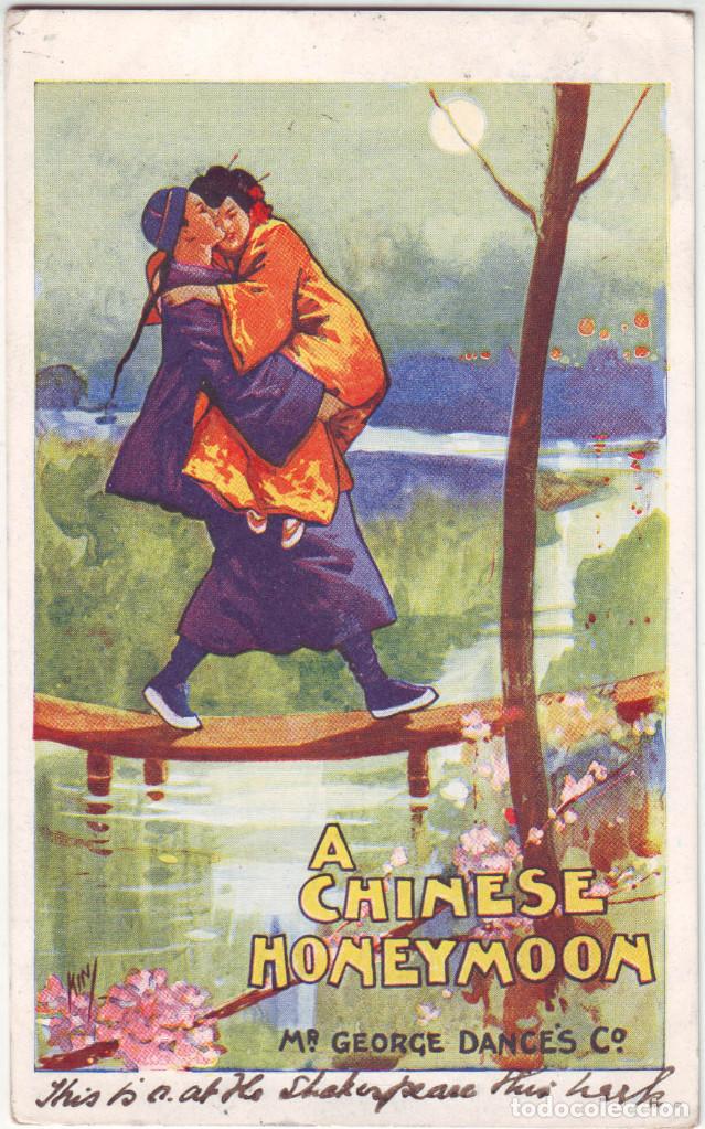 Postcards: Chinese Honeymoon, by George Dance_David Allen & Sons (Chromotype)