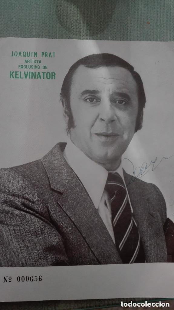 Postkarten: ANTIGUA FOTOGRAFIA JOAQUIN PRAT ARTISTA EXCLUSIVO DE KELVINATOR - FIRMADA Y NUMERADA