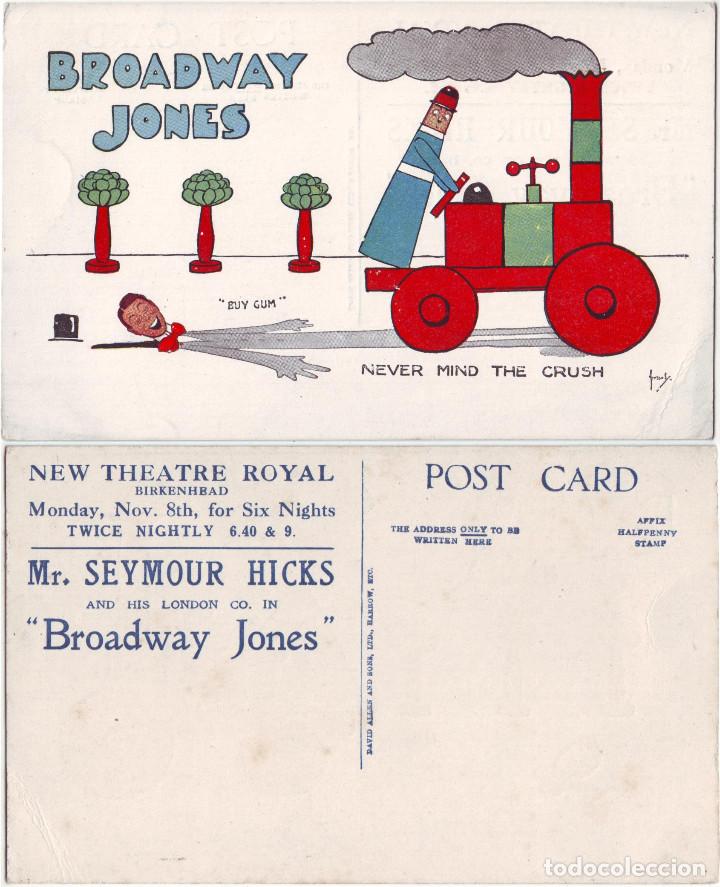 Postcards: Broadway Jones (New Theatre Royal. Birkenhead)_David Allen and Sons