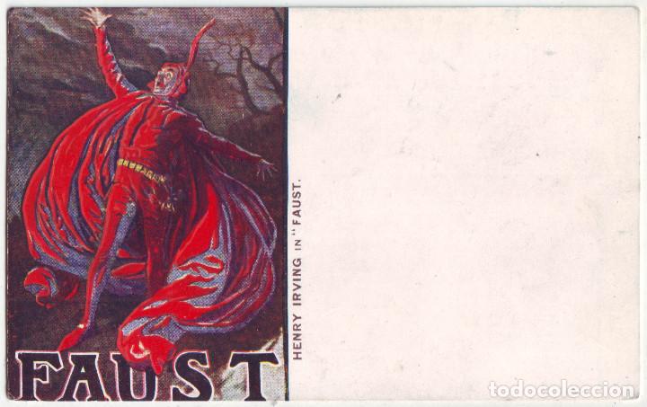 Postales: Faust (Henry Irving)_David Allen - Foto 1