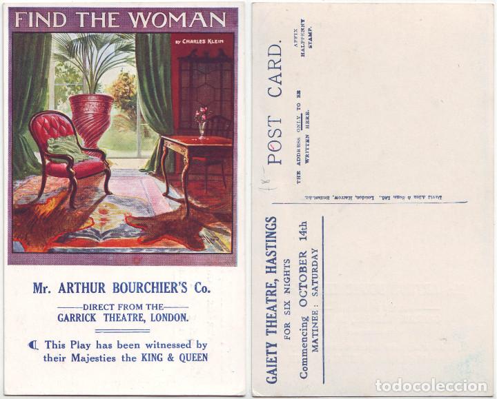 Postcards: Find the Woman (Gaiety Theatre, Hastings)_David Allen
