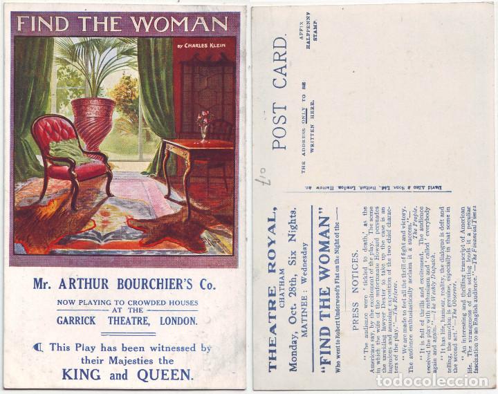 Postcards: Find the Woman (Theatre Royal, Chatham)_David Allen