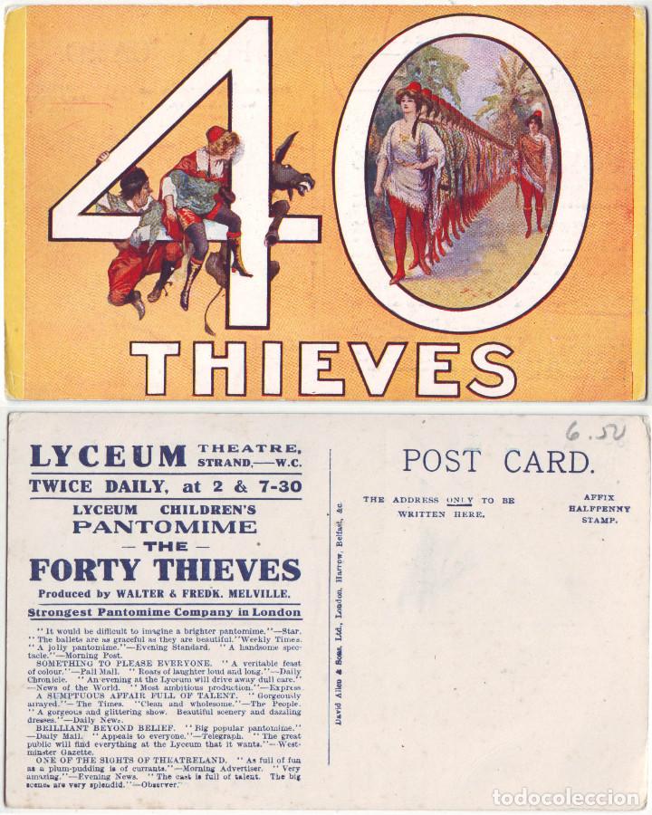 Postcards: Forty Thieves (Lyceum Theatre, Strand)_David Allen