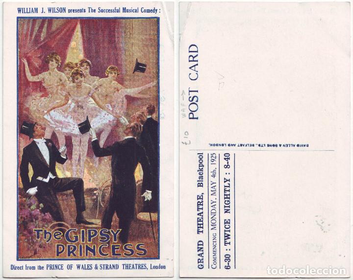 Postcards: Gipsy Princess (Grand Theatre, Blackpool)_David Allen & Sons e