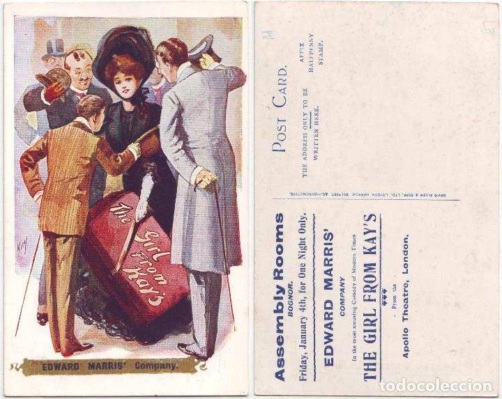 Postcards: Girl From Kay's (Assembly Rooms, Bognor)_David Allen & Sons