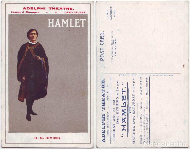 Postales: Hamlet (Adelphi Theatre)_David Allen & Sons - Foto 1