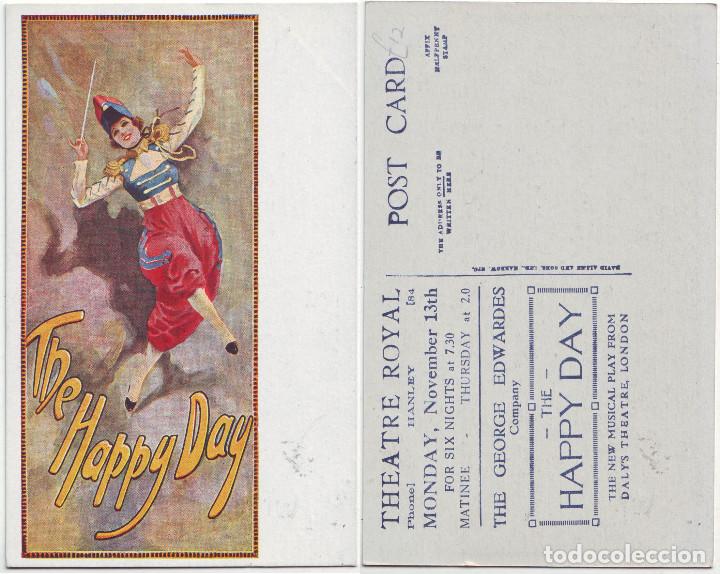 Postcards: Happy Day (Theatre Royal, Hanley)_David Allen & Sons