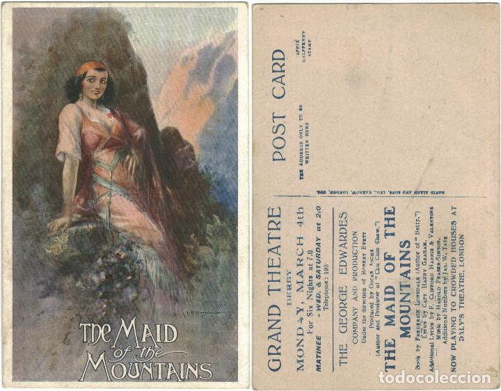 Cartoline: The Maid of the Mountains (Grand Theatre. Derby)_David Allen
