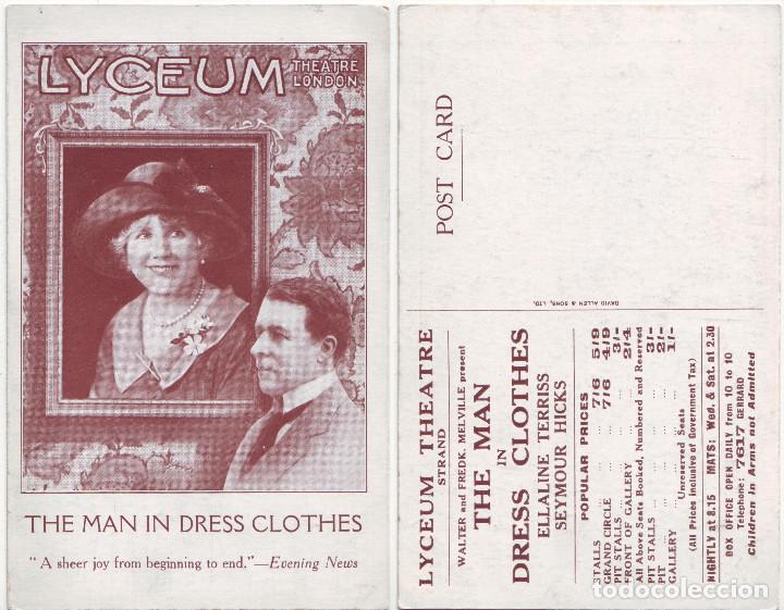 Cartoline: Dress Clothes (Lyceum Theatre, Strand)_David Allen & Sons