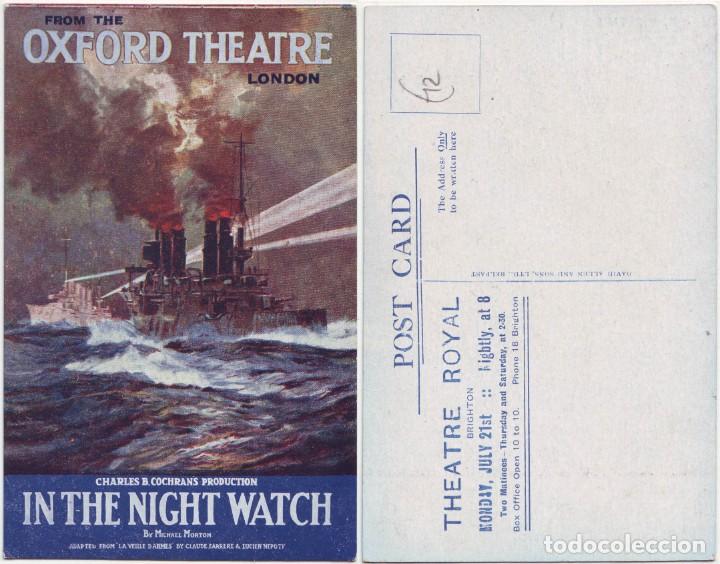 Cartoline: In the Night Watch, by Michael Morton (Theatre Royal, Brighton)_David Allen & Sons