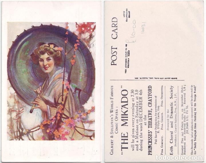 Cartoline: Mikado, The (Princesses' Theatre, Crayford)_David Allen & Sons