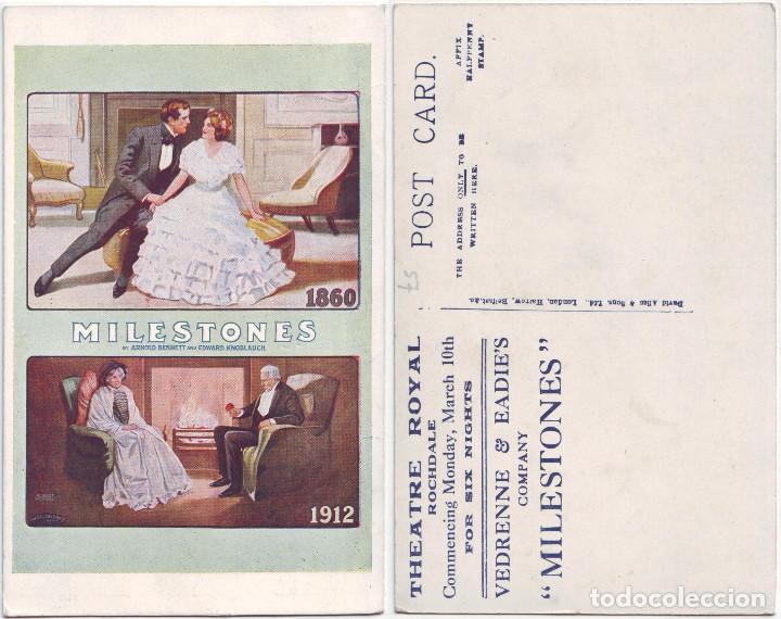 Cartoline: Milestones (Theatre Royal, Rochdale)_David Allen & Sons