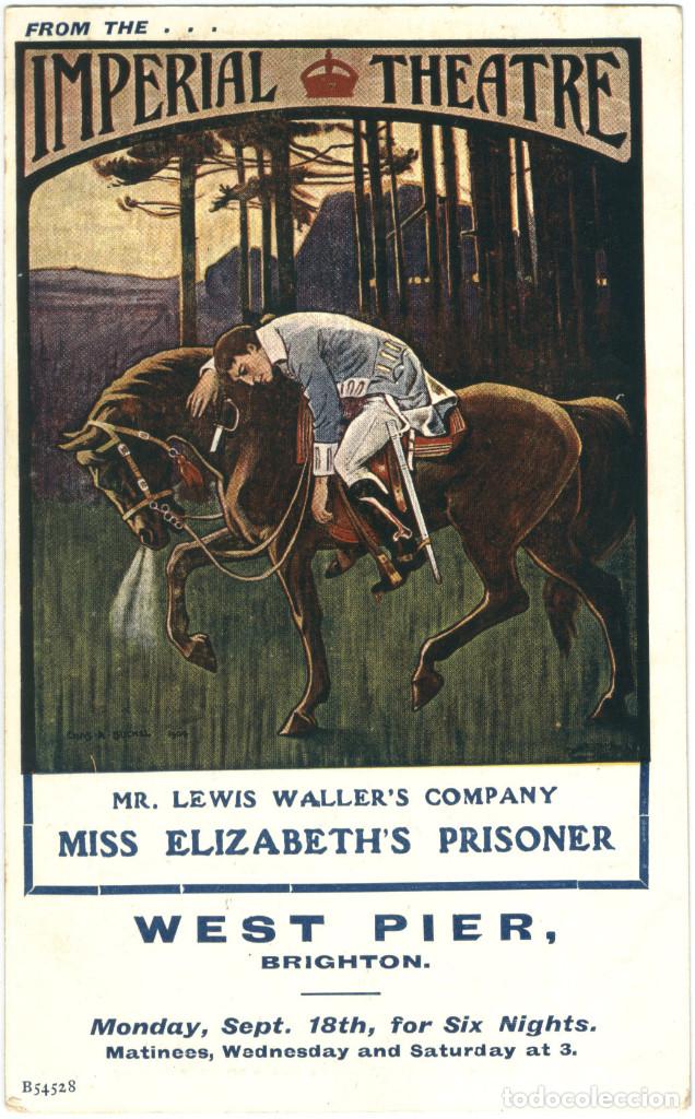 Cartoline: 'Miss Elizabeth's Prisoner' (West Pier. Brighton)_David Allen