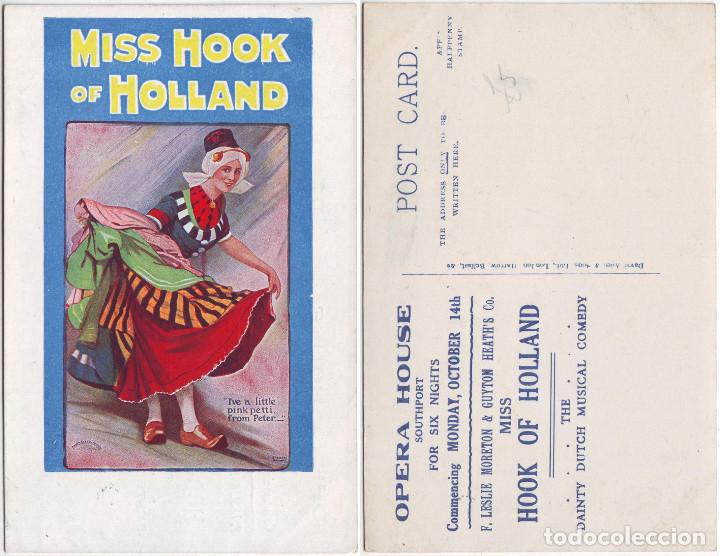 Cartoline: Miss Hook of Holland (Opera House, Southport)_David Allen & Sons