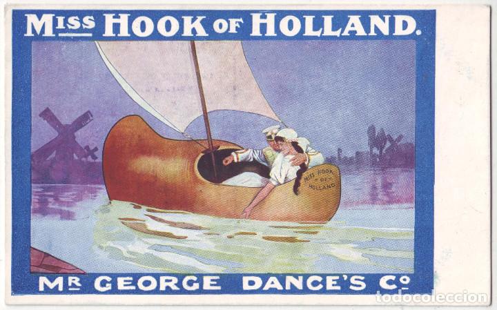 Cartoline: Miss Hook of Holland_David Allen & Sons