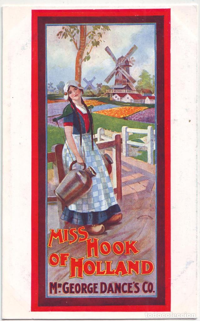 Cartoline: Miss Hook of Holland_David Allen & Sons