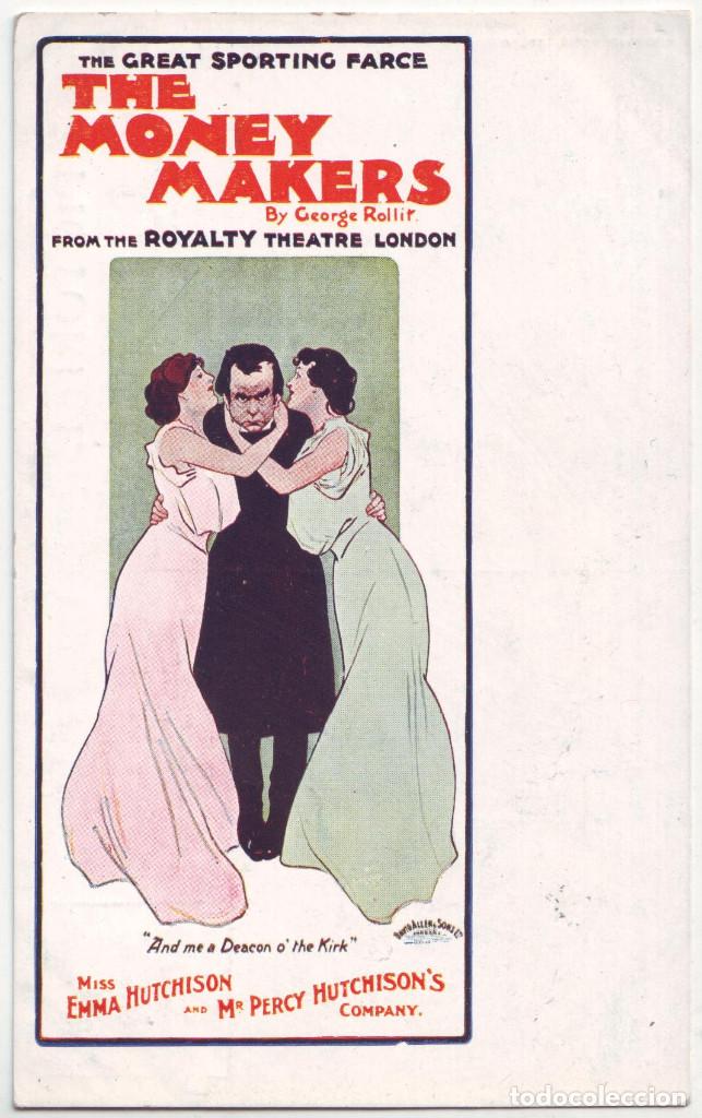 Postcards: Money Makers, The (Royalty Theatre)_David Allen & Sons
