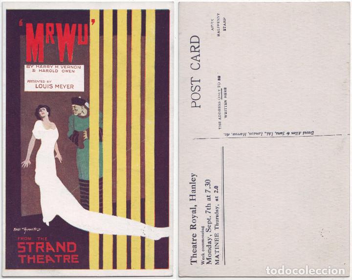 Postales: Mr Wu (Theatre Royal, Hanley)_David Allen & Sons