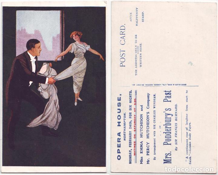 Postales: Mrs. Ponderbury's Past (Opera House, Northampton)_David Allen & Sons