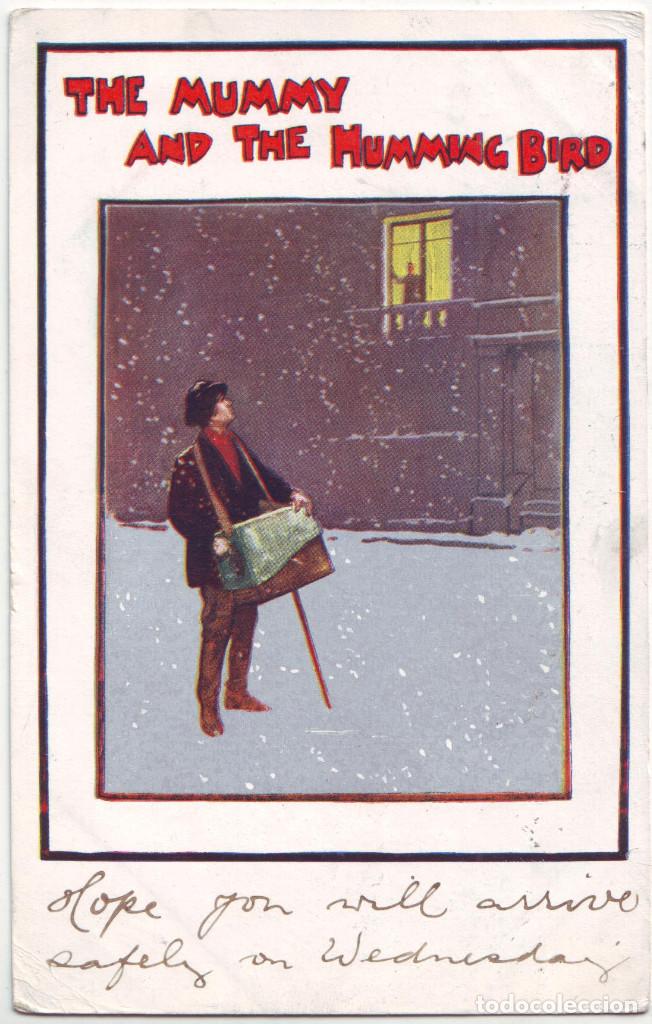 Postales: Mummy and the Mumming Bird, The_David Allen & Sons