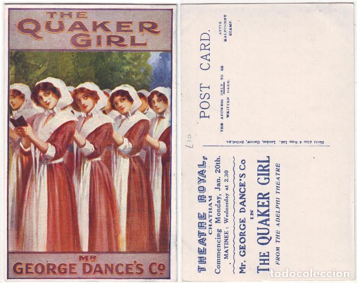 Postcards: Quaker Girl, The (Theatre Royal, Chatham)_David Allen & Sons