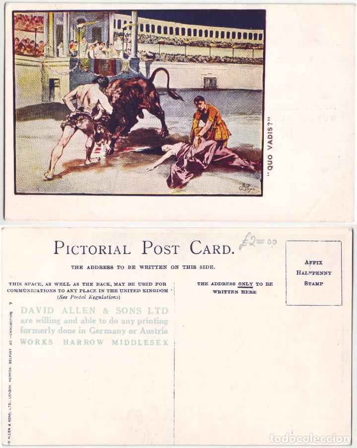 Postcards: Quo Vadis_David Allen & Sons b