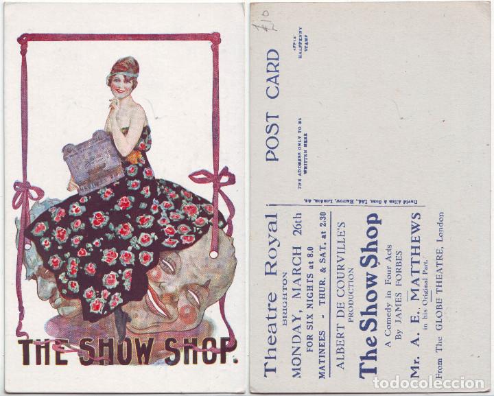 Cartes Postales: Show Shop, by James Forbes (Theatre Royal, Brighton)_David Allen & Sons