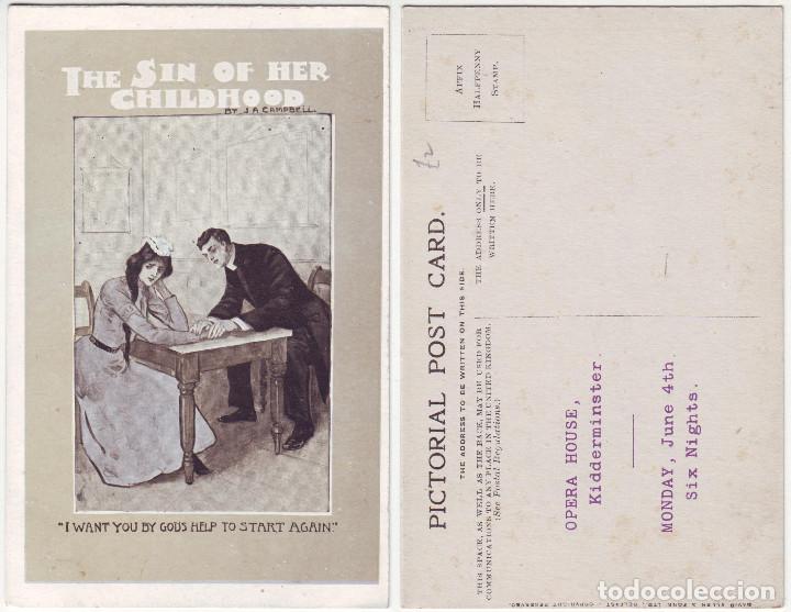 Postcards: Sin of Her Childhood, The (Opera House, Kidderminster)_David Allen & Sons