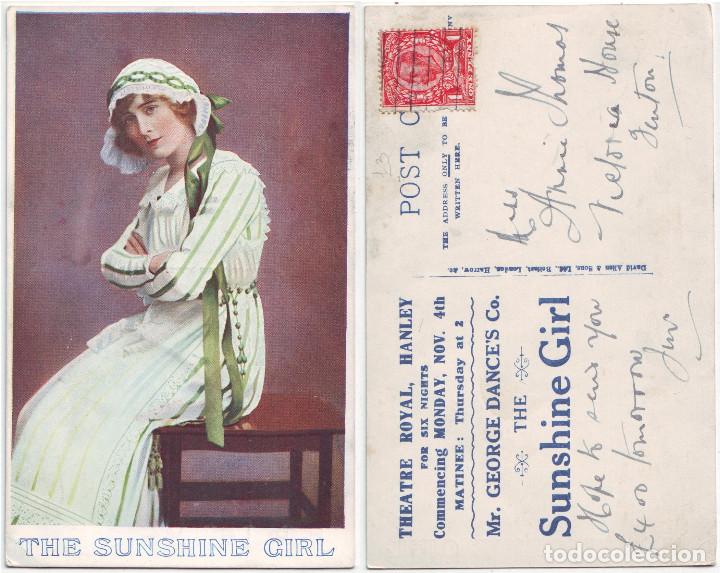 Postcards: Sunshine Girl (Theatre Royal, Hanley)_David Allen & Sons