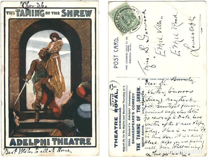 Postcards: 'The Taming of the Shrew', by Shakespeare (Theatre Royal. Birmingham)_David Allen