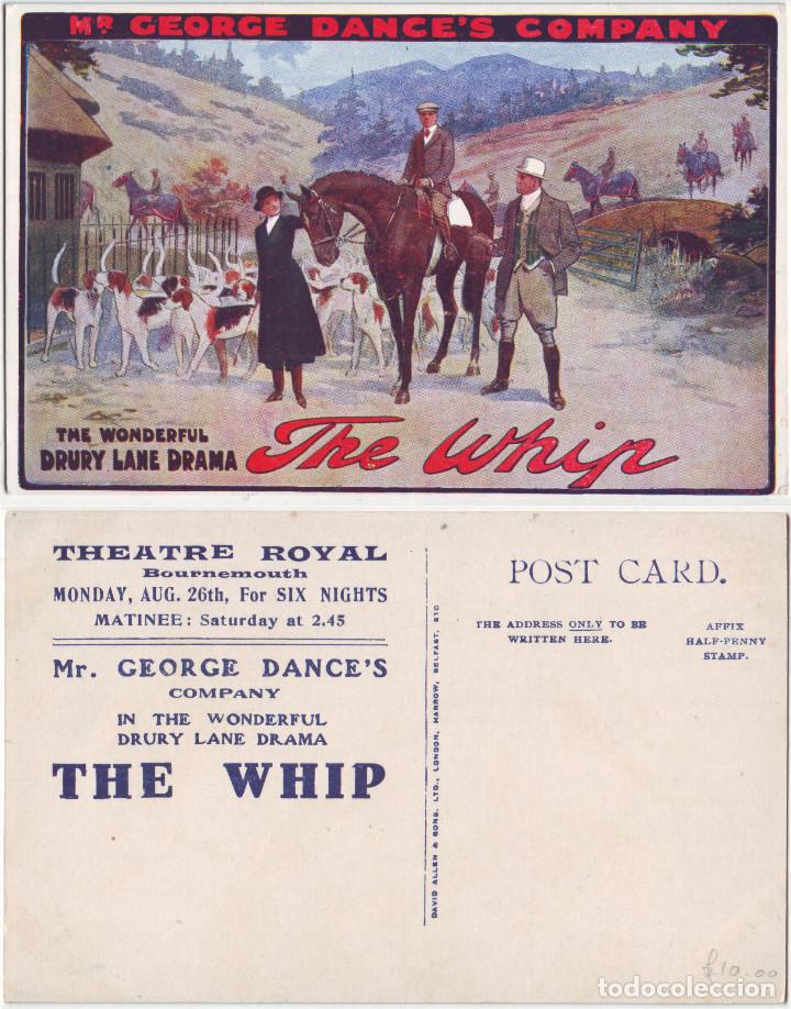 Postcards: Whip, by George Dance (theatre Royal, Bournemouth)_David Allen & Sons