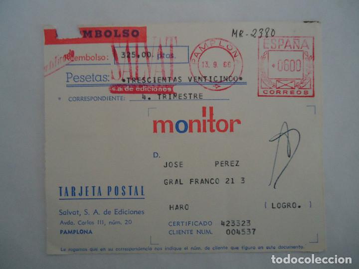Postkarten: TARJETA COMERCIAL DE SALVAT S.A. DE PAMPLONA. . -- PP 7