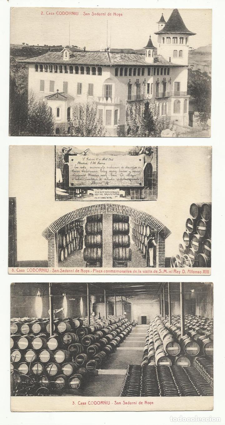 Postkarten: casa codorniu sant sadurni de noia 7 postales
