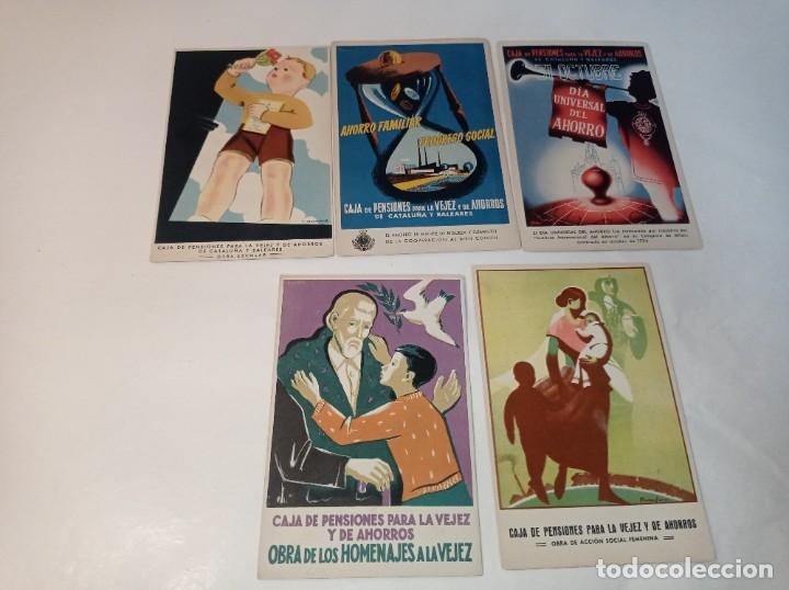 Postkarten: Lote colecci&oacute;n postales caja ahorros cajas de ahorro