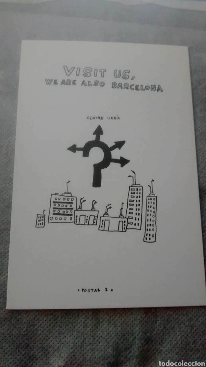 Postkarten: VISIT US, WE ARE ALSO BARCELONA(A3)