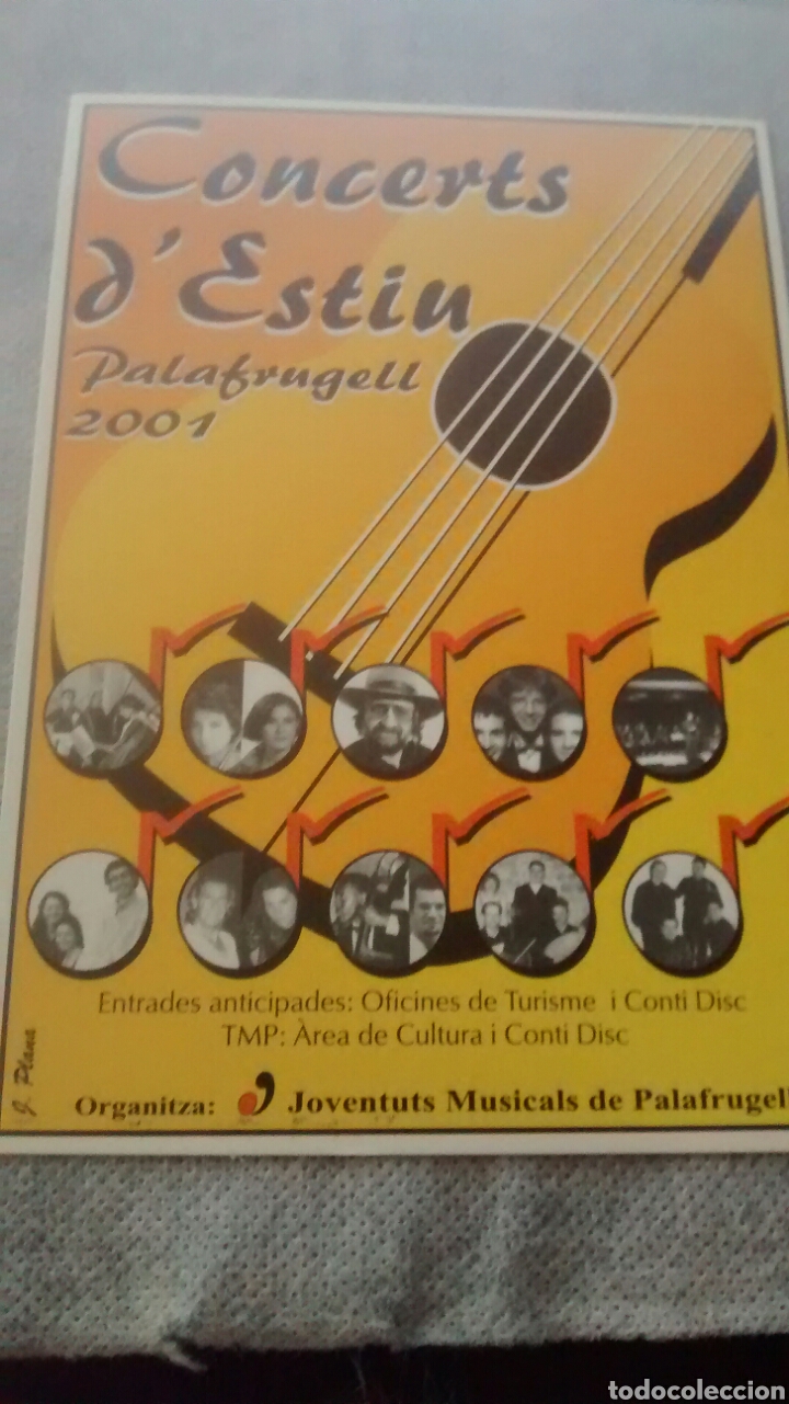 Postkarten: CONCERTS D&acute;ESTIU PALAFRUGELL 2001