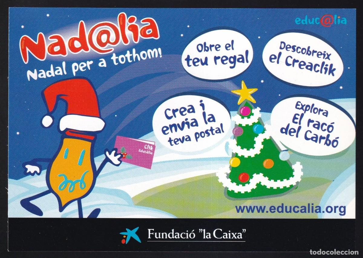 Postais: *Nad@lia per a tothom* Fundaci&oacute; La Caixa. Nueva.