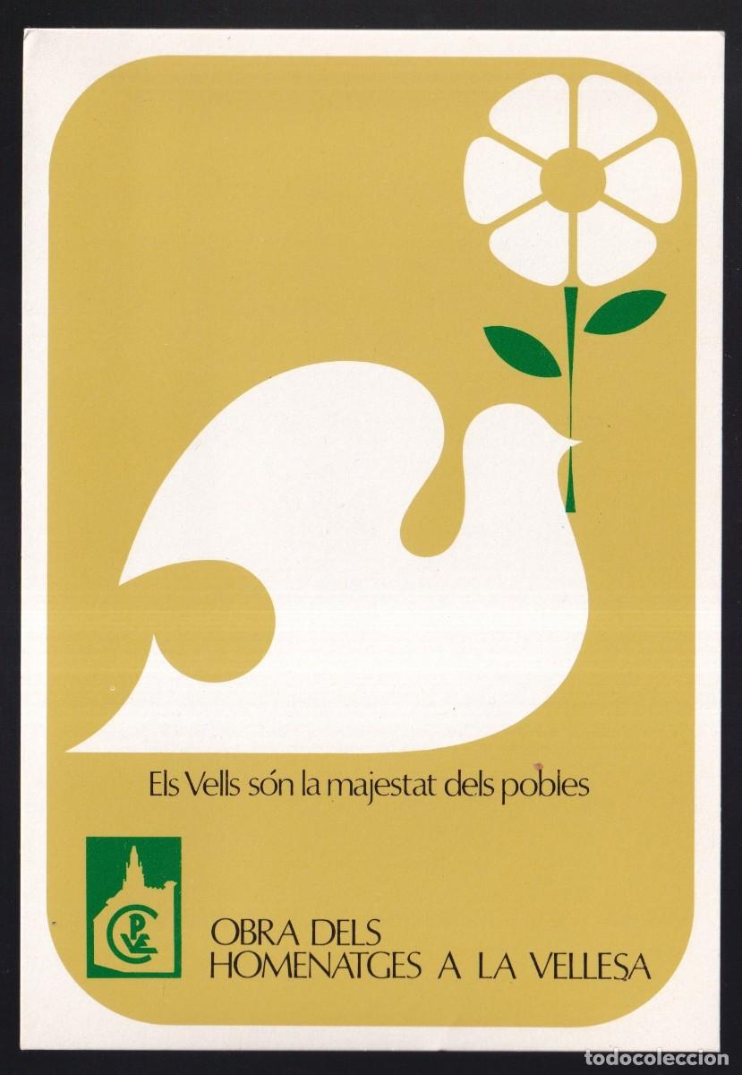 Cartes Postales: *Obra dels Homenatges a la Vellesa* Caixa de Pensions per la Vellesa i d&acute;Estalvis. Nueva.