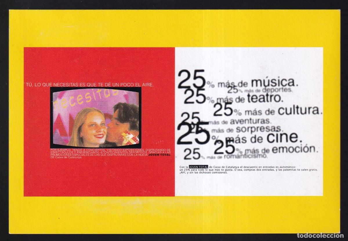 Cartes Postales: Caixa de Catalunya. *Libreta Joven Total* Lote 2 diferentes. Nuevas.