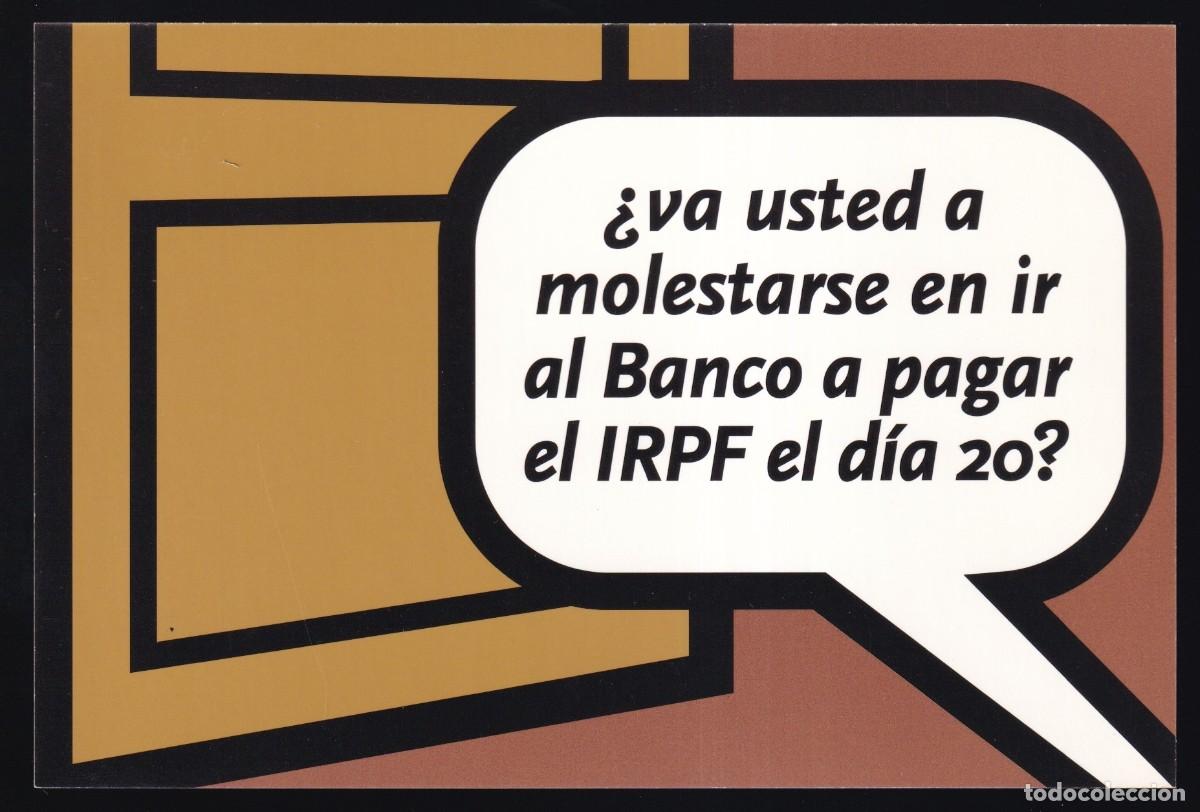 Cartes Postales: Bankinter. *P&aacute;guelo a trav&eacute;s de internet* Circulada.