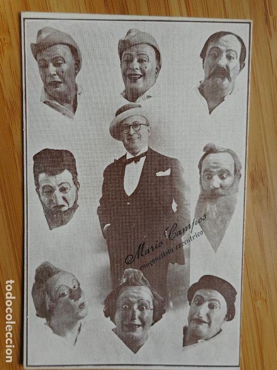 Cartoline: ANTIGUA POSTAL MARIO CAMPOS CAN&Ccedil;ONETISTA EXCENTRICO PORTUGAL?