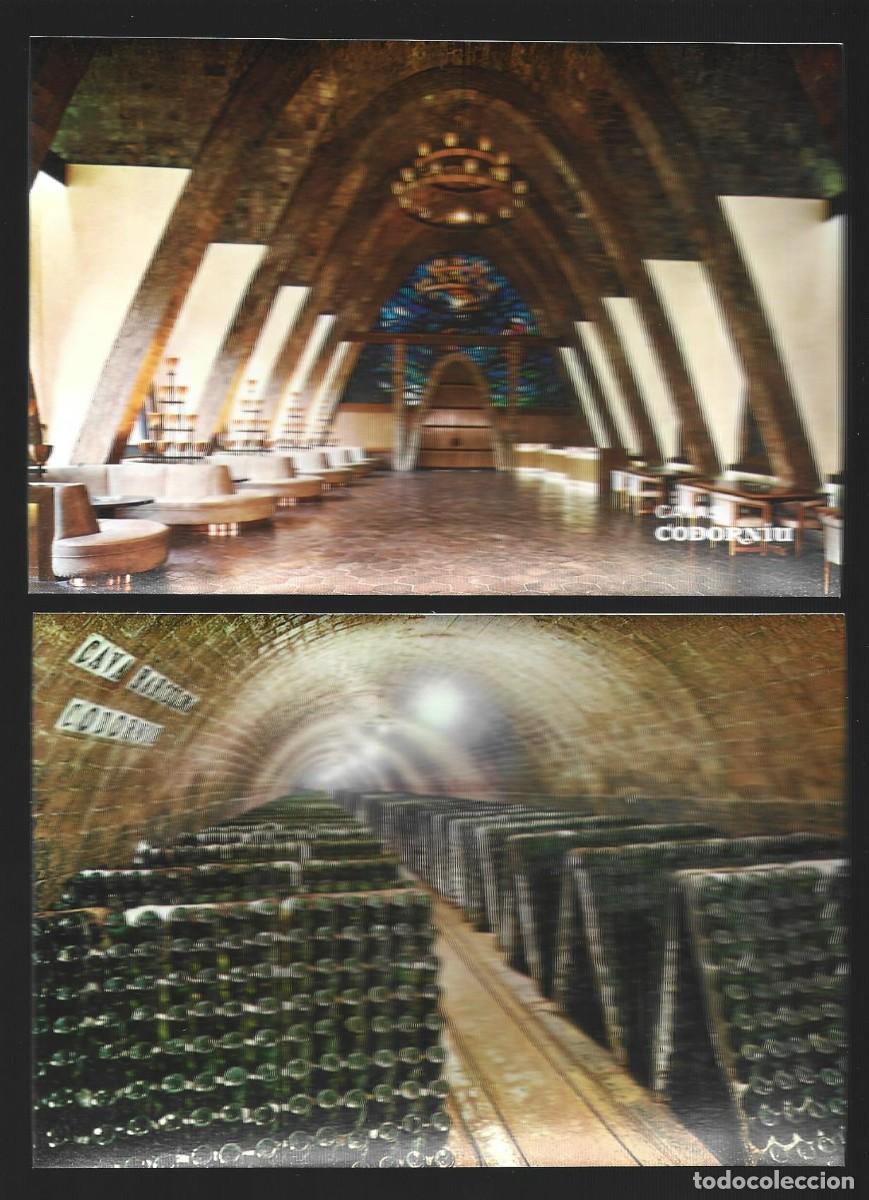 Postales: 1 lote 8 de postales cavas codorniu antiguas - Foto 5